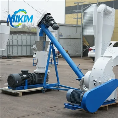 Biomass fuel pellet production line